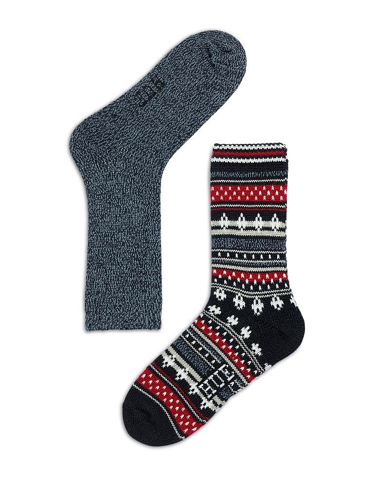 HUE Stripe Geo Boot Socks 2 Pack Product Image