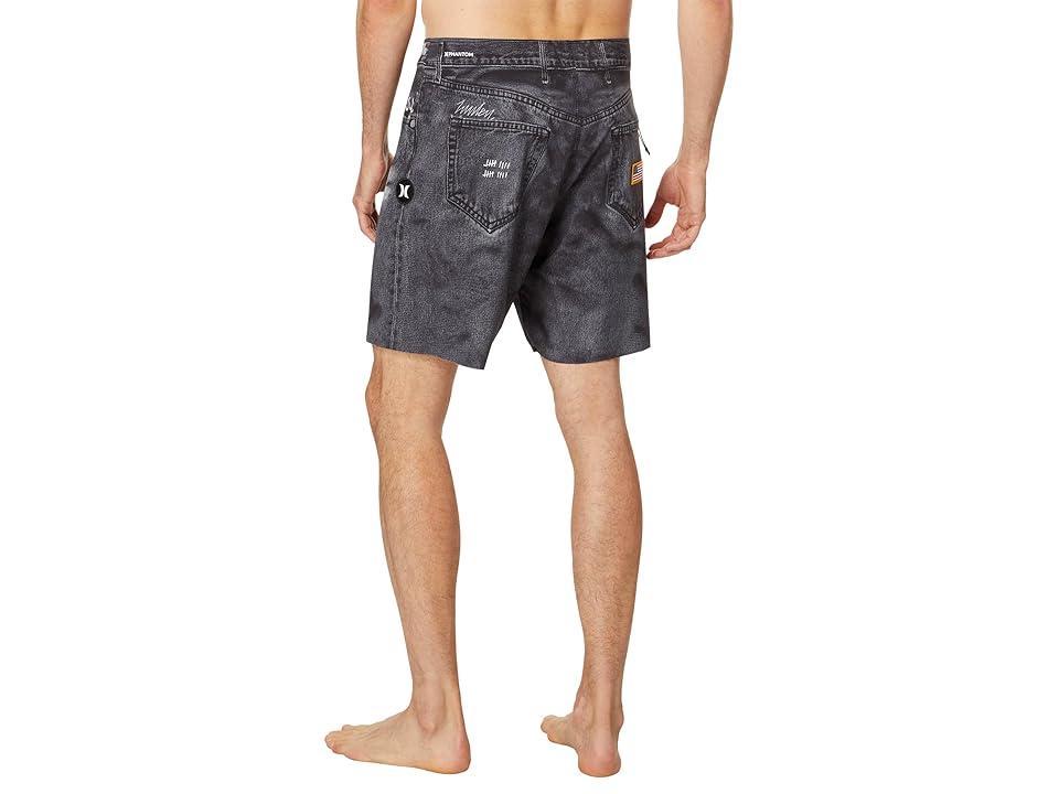 Hurley Phntm Eco Merica Denim 18 Men's Swimwear Product Image