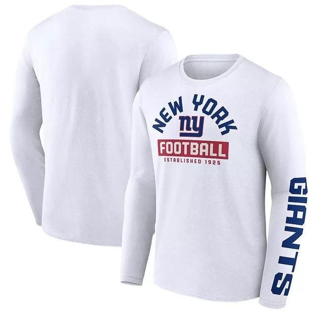 Mens Fanatics Branded New York Giants Long Sleeve T-Shirt Product Image