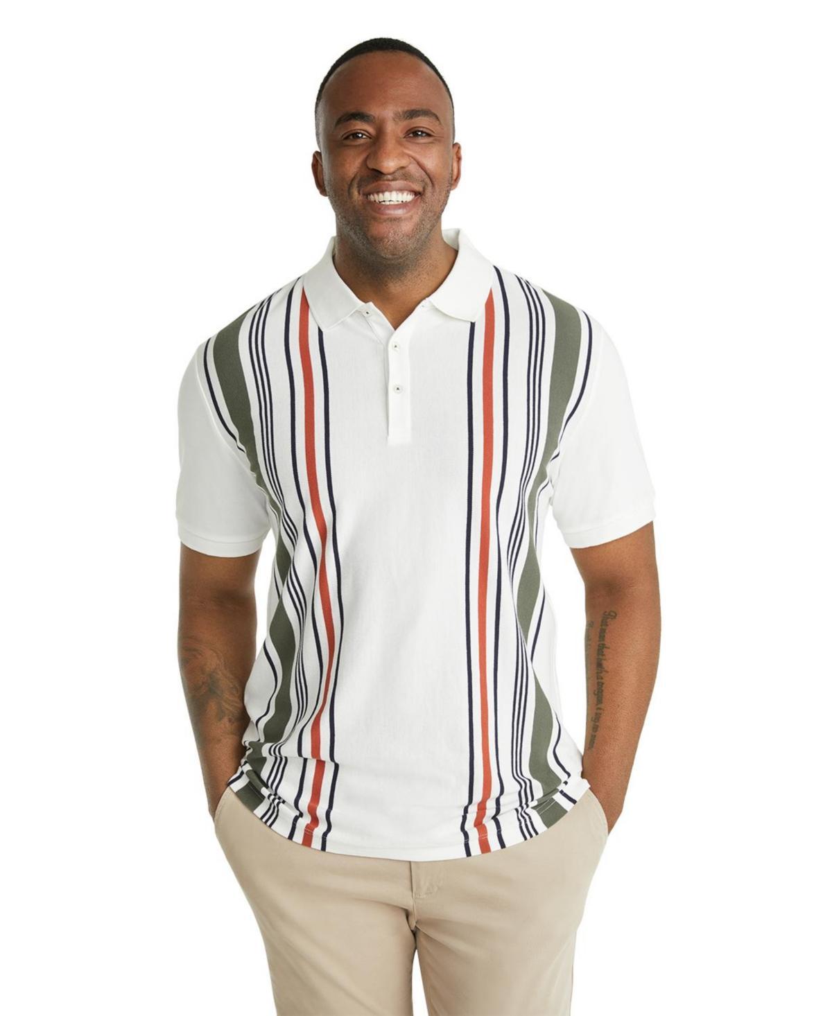 Johnny Bigg Mens Reeves Vertical Stripe Polo Product Image