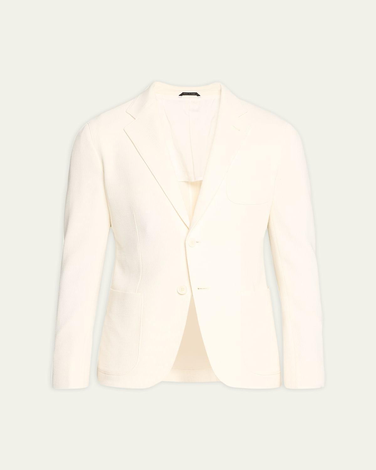 Mens Seersucker Suit Separate Jacket Product Image