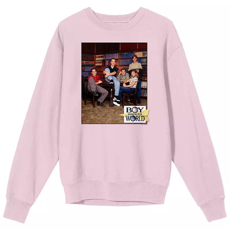 Mens Boy Meets World Characters Sweatshirt Product Image