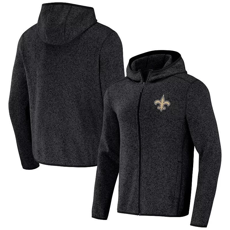 Mens NFL x Darius Rucker Collection by Fanatics Black Green Bay Packers Fleece Pullover Hoodie Product Image