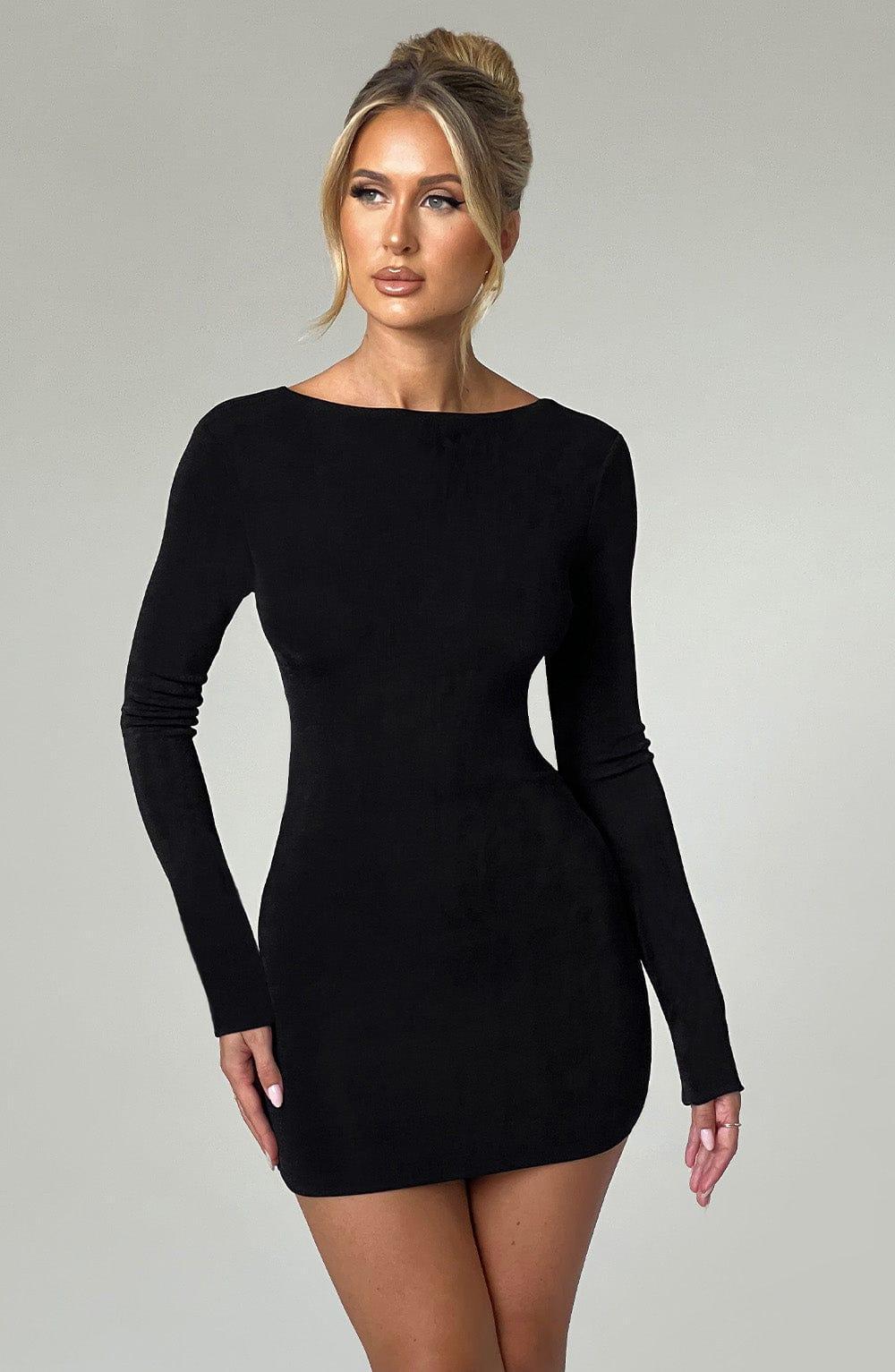 Una Mini Dress - Black Product Image