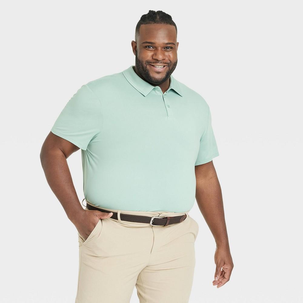 Mens Big Jersey Polo Shirt - All In Motion Agreeable 2XL Product Image