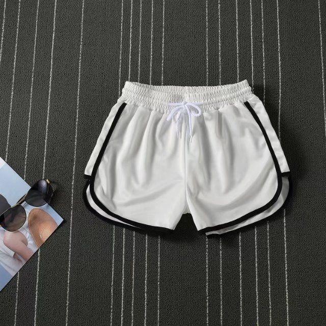 Couple Matching Drawstring Beach Shorts Product Image