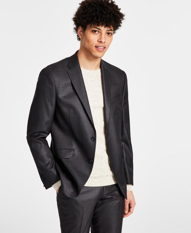 Kenneth Cole Reaction Mens Techni-Cole Suit Separate Slim-Fit Suit Jacket Product Image