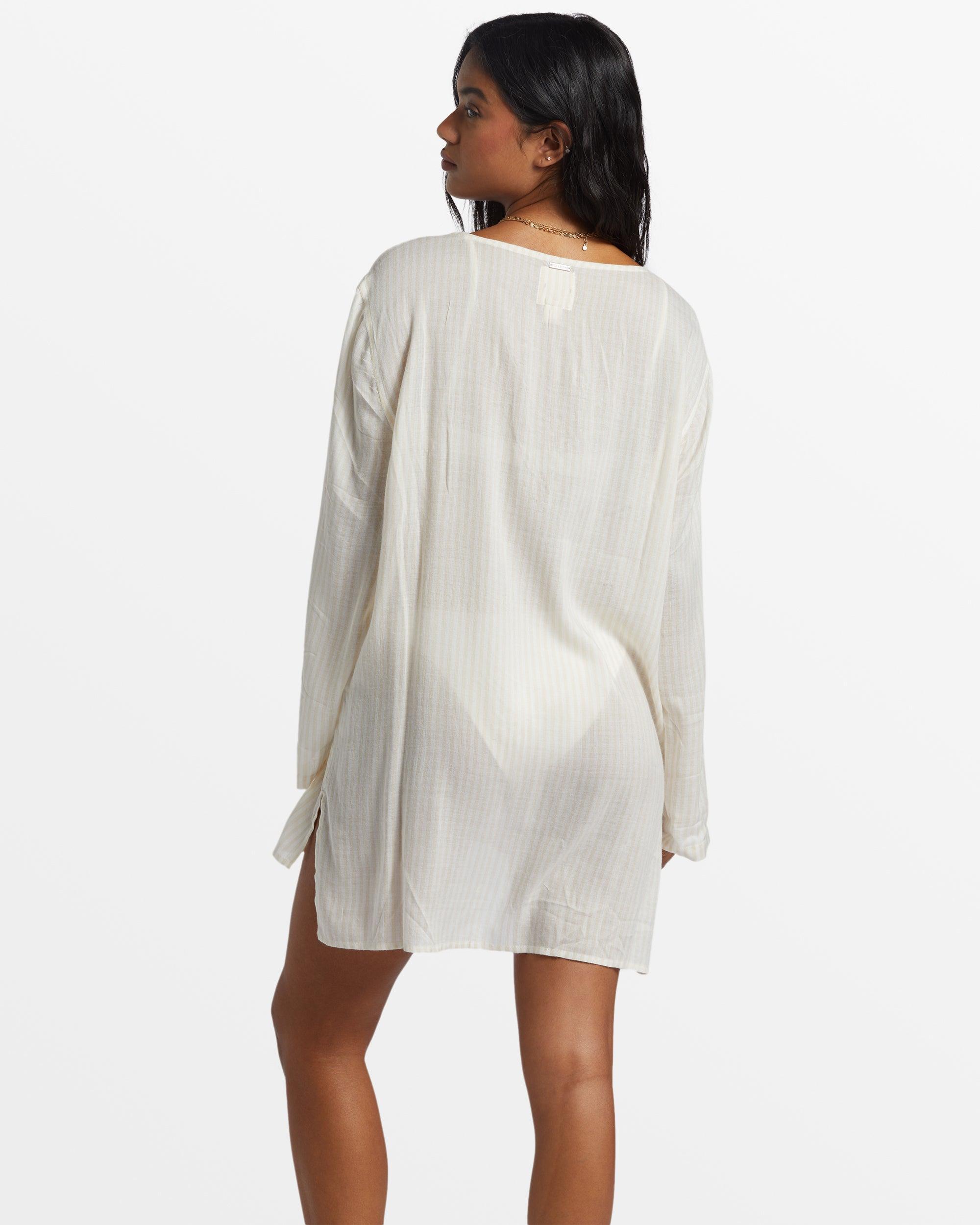 Blue Skies Beach Cover-Up - Salt Crystal Female Product Image