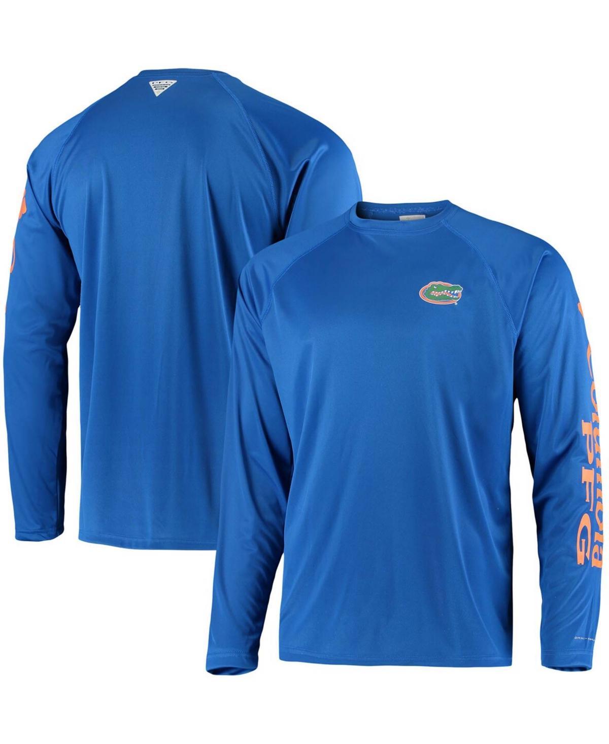 Columbia Men's Collegiate PFG Terminal Tackle Long Sleeve Shirt - Florida- Product Image