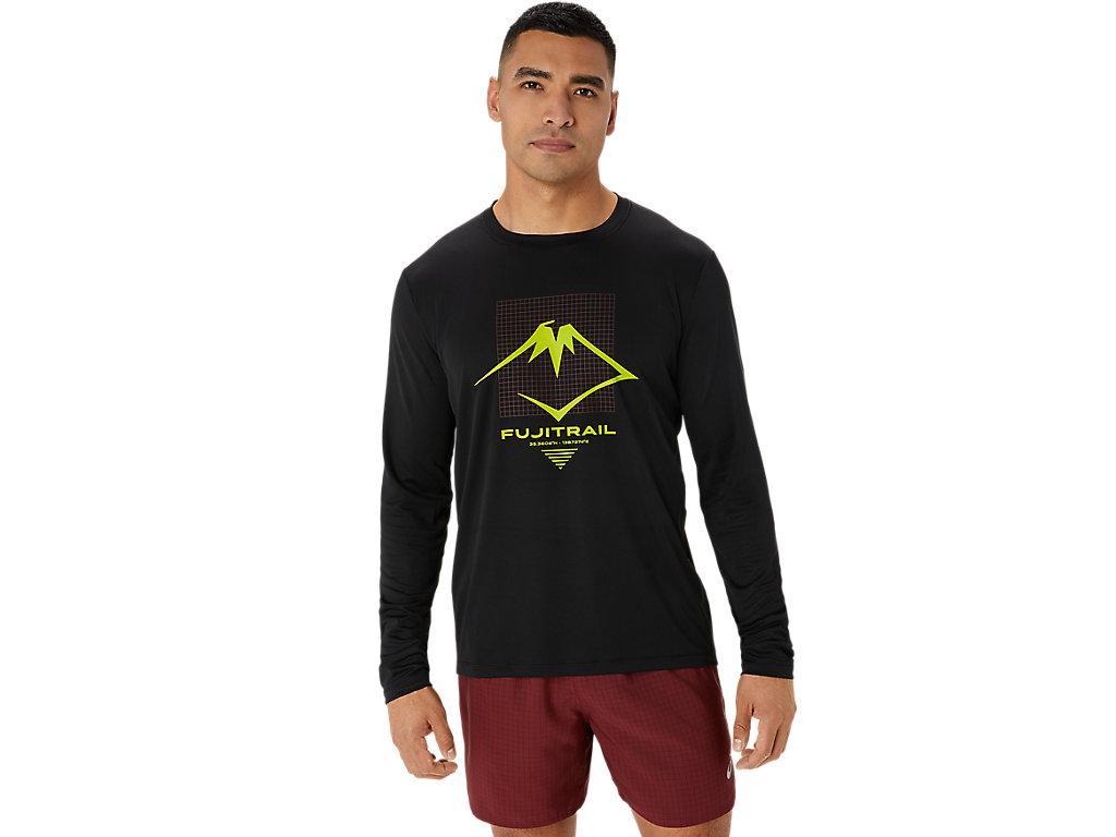 ASICS Men's Fujitrail Logo Long Sleeve Top Product Image