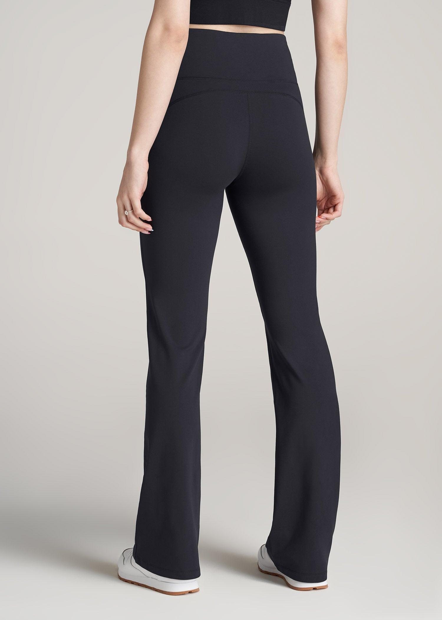 AT Balance Tall Women's Flare Yoga Pants in Charcoal Product Image