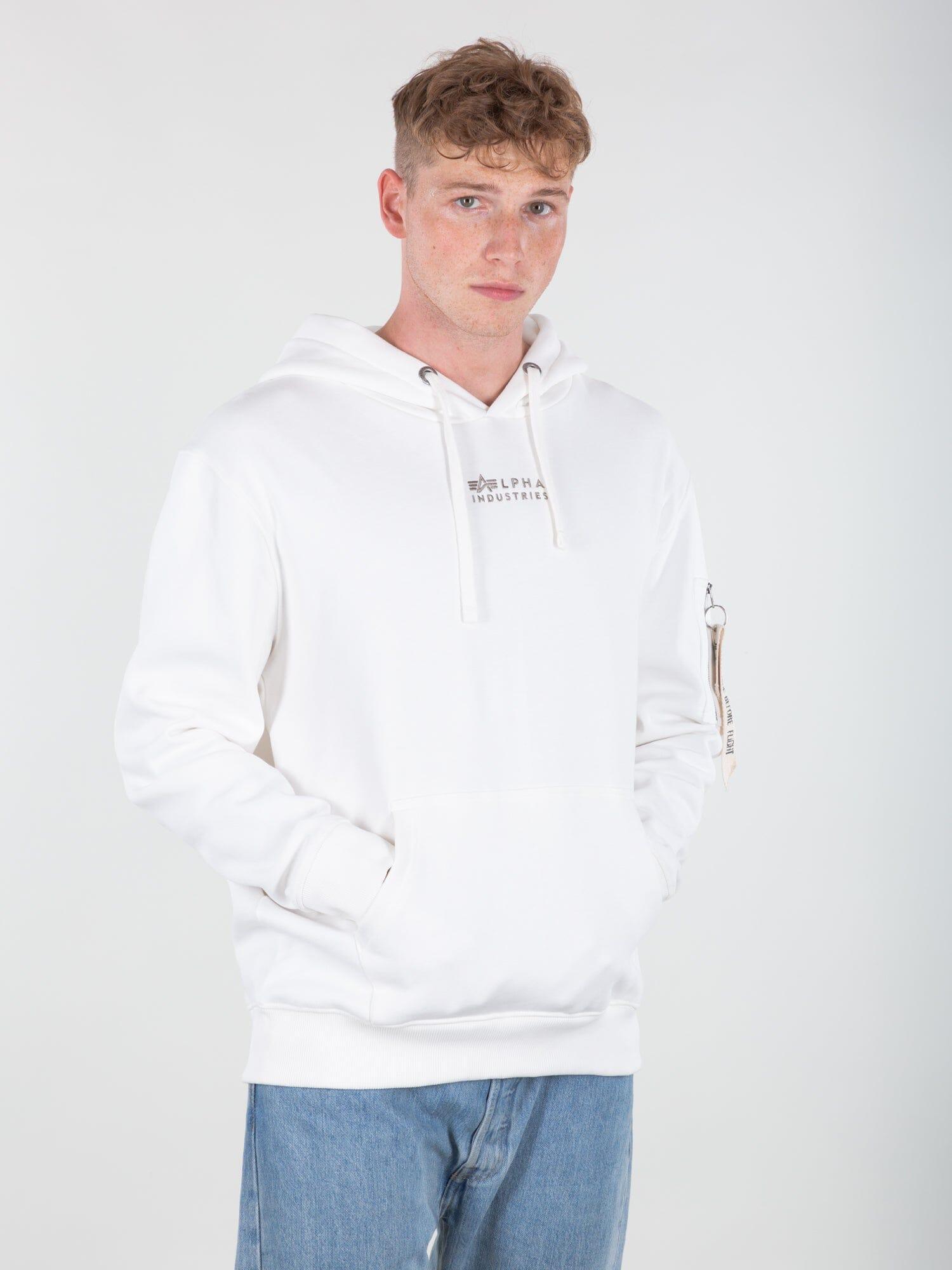 ORGANIC EMBROIDERED HOODIE Male Product Image