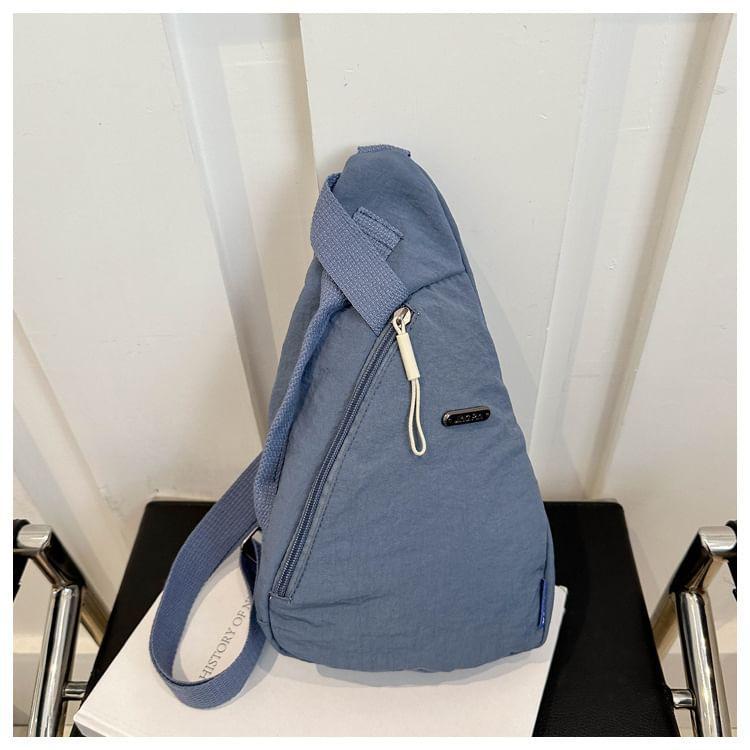 Plain Nylon Sling Bag Product Image