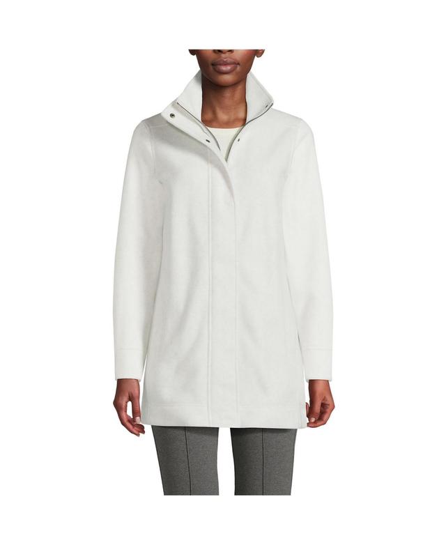 Lands End Womens Luxe Fleece Coat Product Image