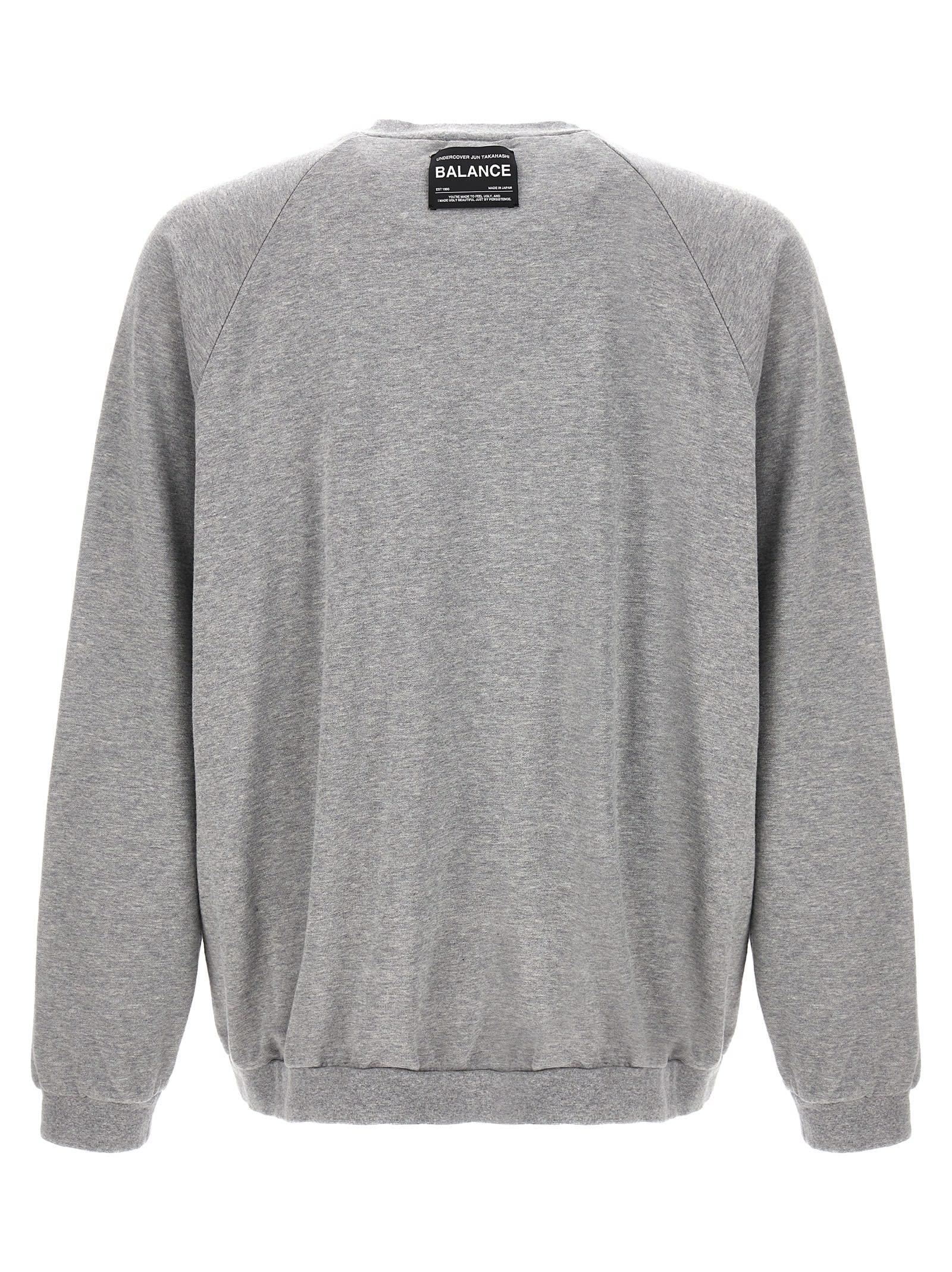 UNDERCOVER Chaos And Balance Sweatshirt In Grey Product Image