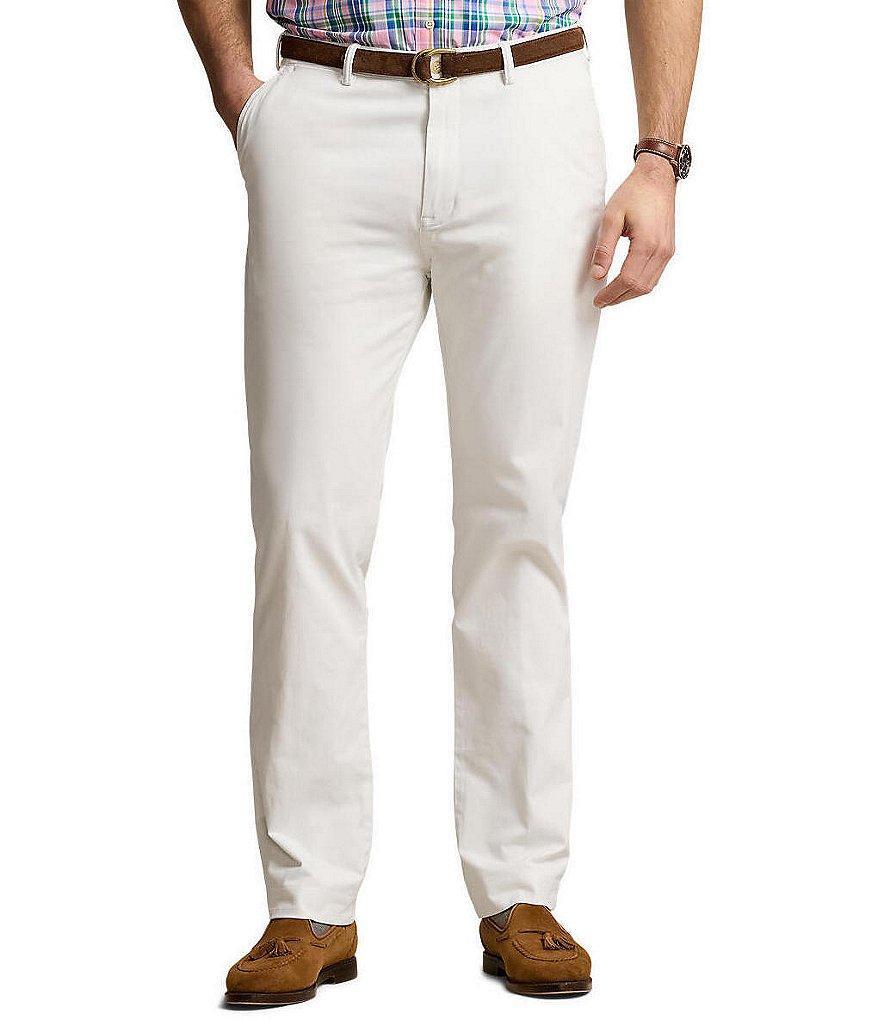 Polo Ralph Lauren Big & Tall Flat Front Stretch Chino Pants Product Image