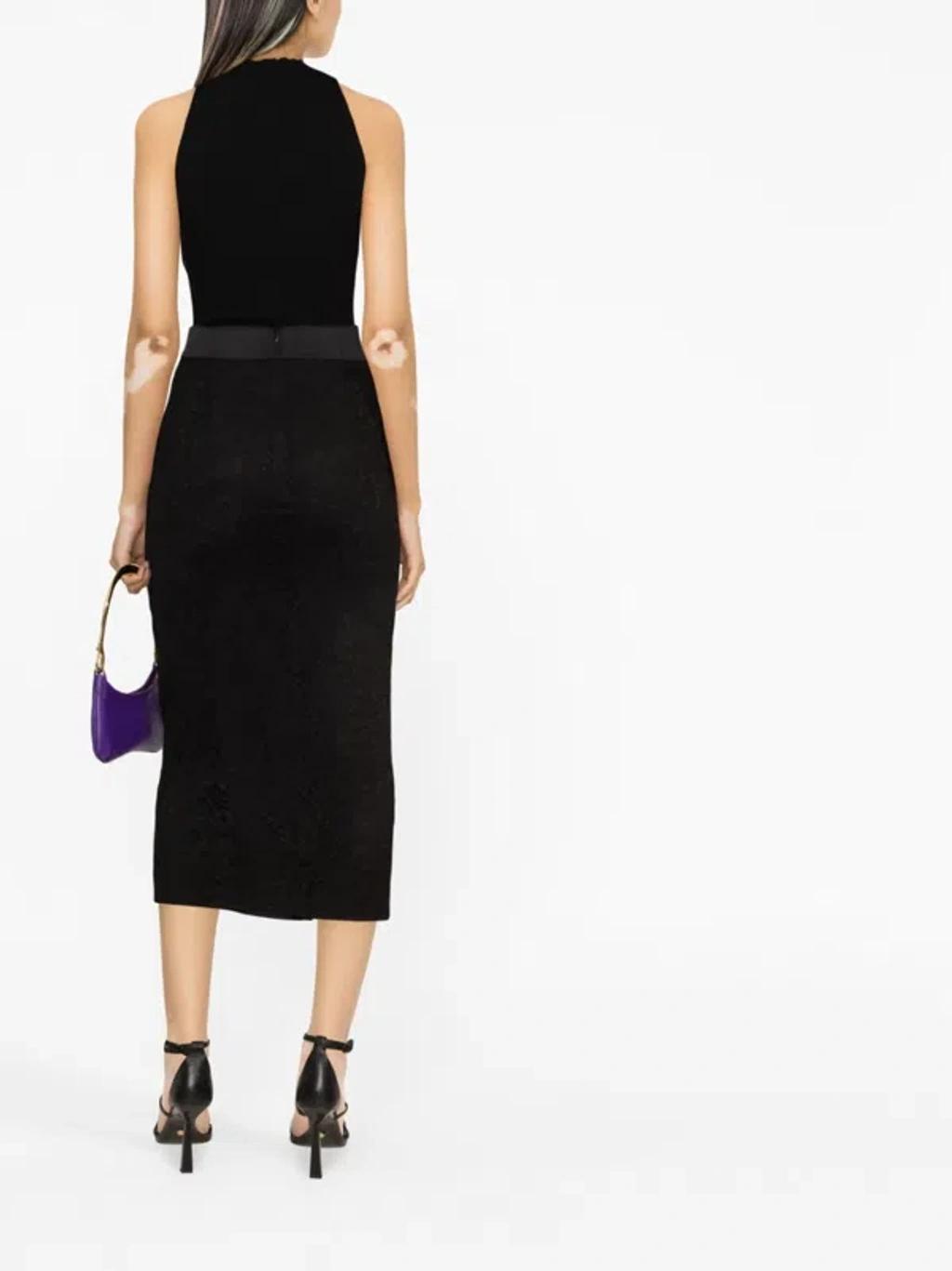 Pencil Skirt In Black Product Image