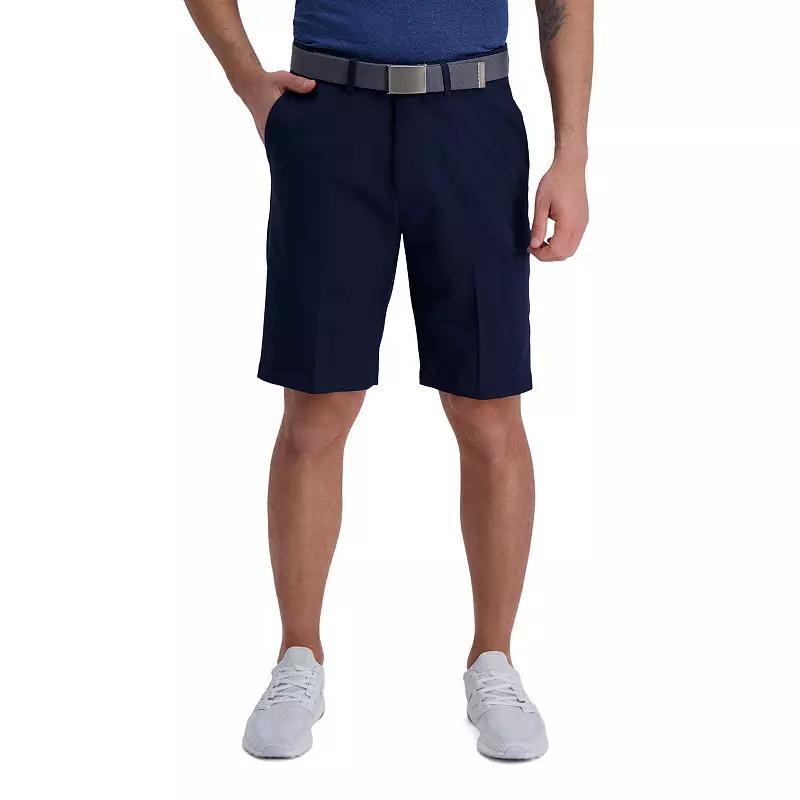 Big & Tall Haggar The Active Series Slim-Fit Flat-Front Utility Shorts, Mens Blue Product Image