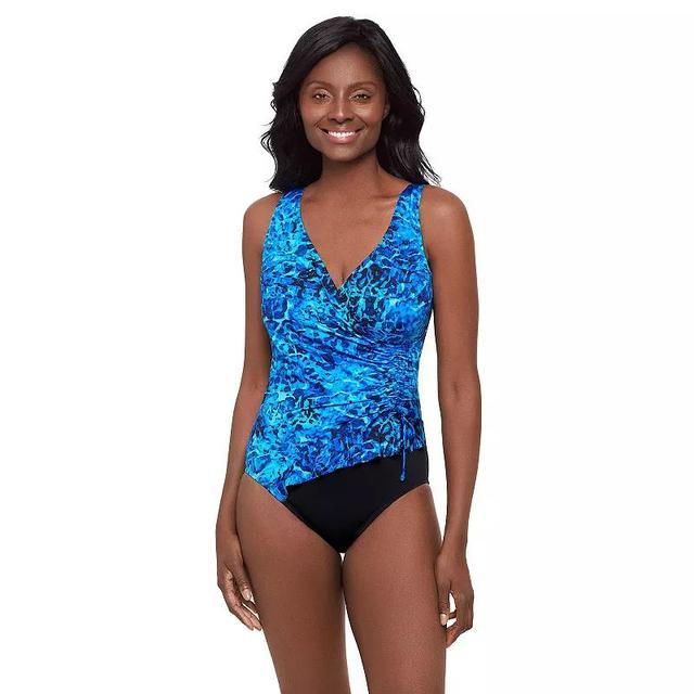 Womens Great Lengths Magical Ruffle One-Piece Swimsuit Product Image