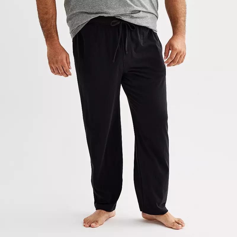 Big & Tall Sonoma Goods For Life Essential Knit Pajama Pants, Mens Product Image