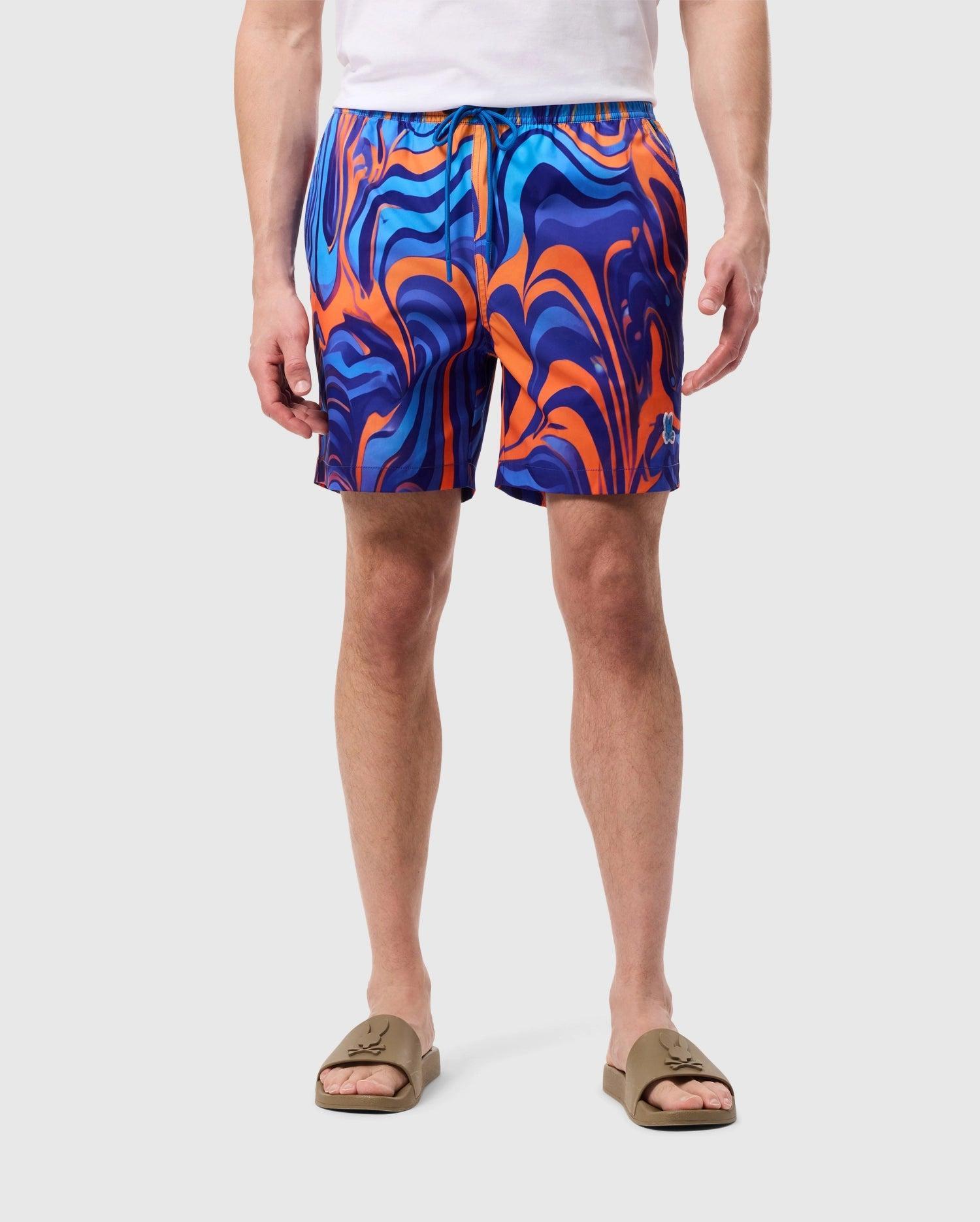 MENS NEVADA ALL OVER PRINT SWIM TRUNK - B6W526C200 Male Product Image