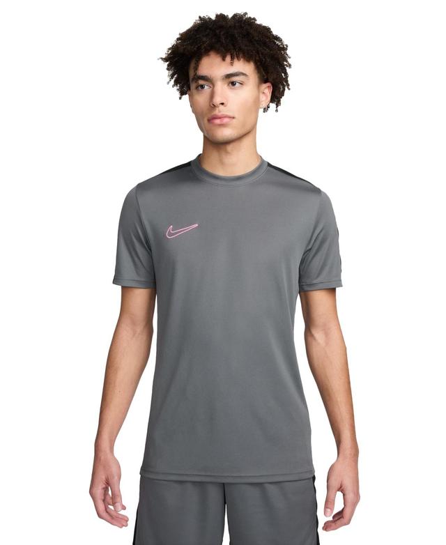 Nike Mens Academy Dri-fit Short Sleeve Soccer T-Shirt - Blackwhite Product Image