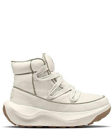 The North Face Womens Halseigh Thermoball Lace Waterproof Leather Platform Booties Product Image