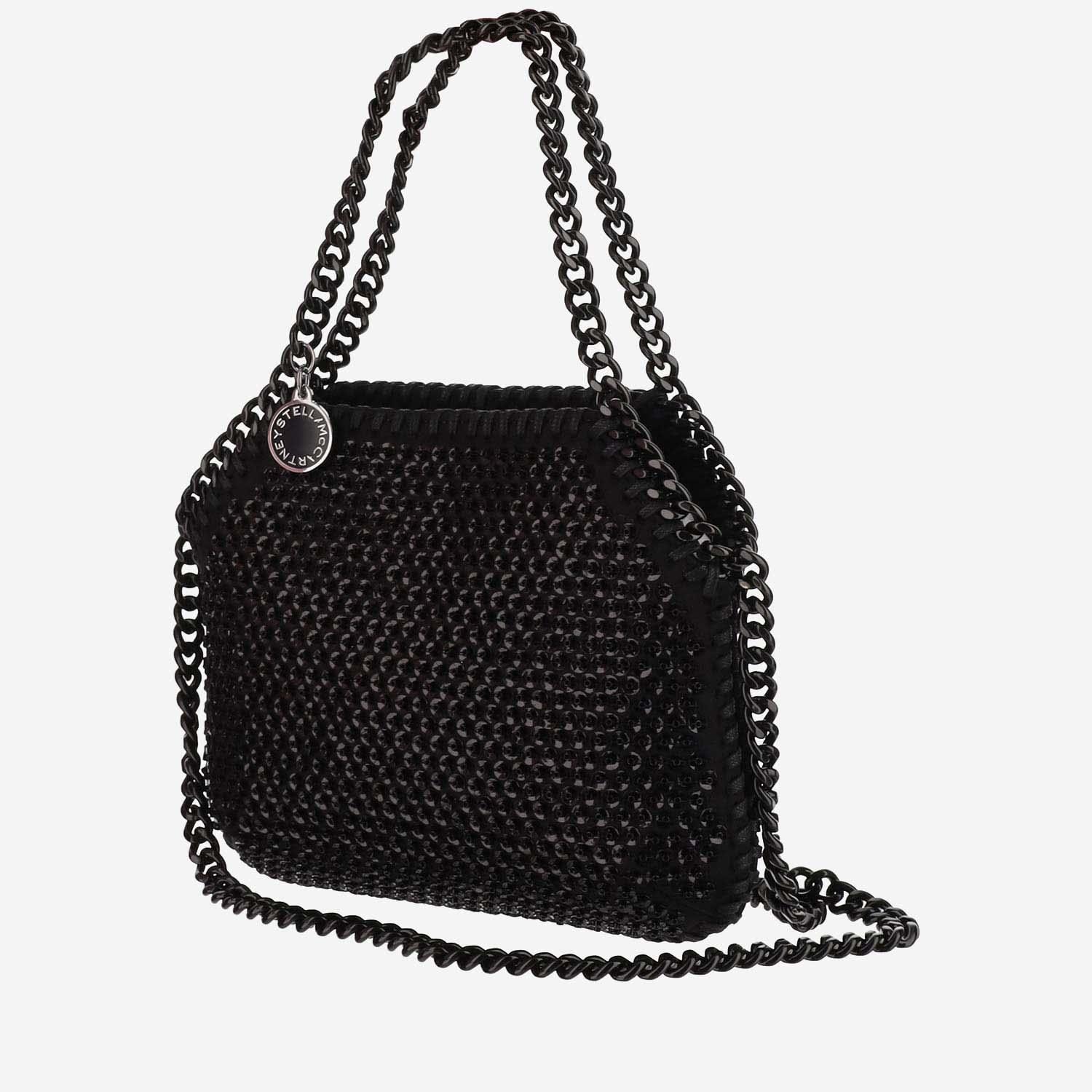 Falabella Tiny Sequined Bag In 4101 Ink Product Image