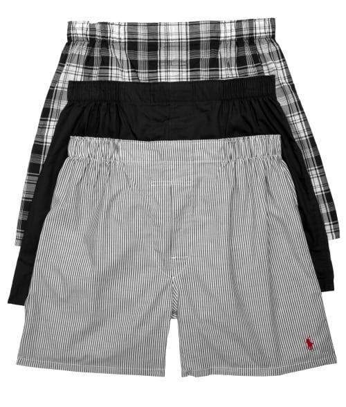 Polo Ralph Lauren Classic Fit Woven Boxer Briefs 3 Product Image