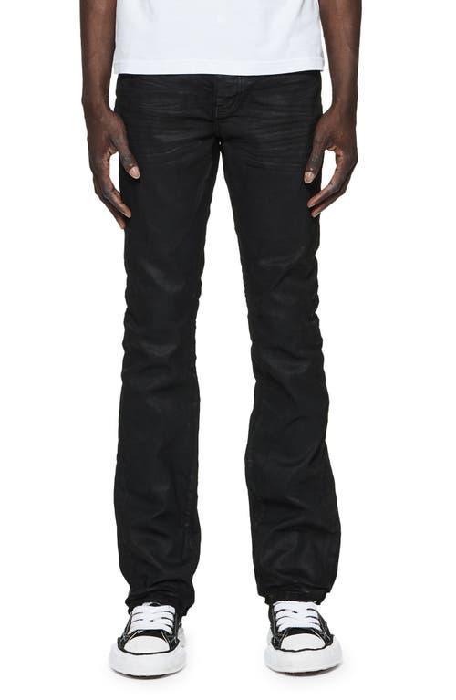 PURPLE BRAND Coated Flare Jeans Product Image