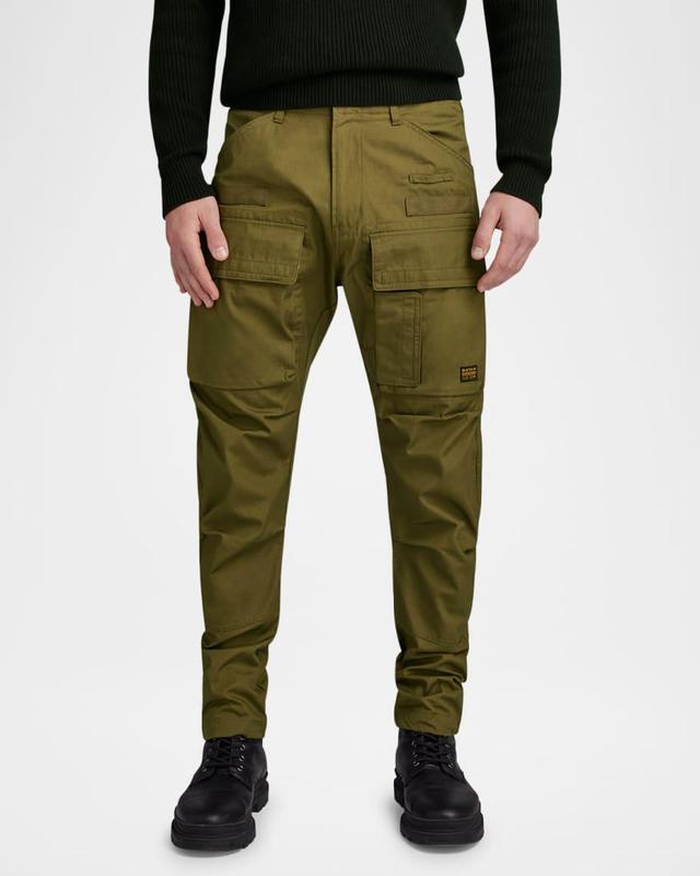 Mens 3D Tapered Cargo Pants Product Image