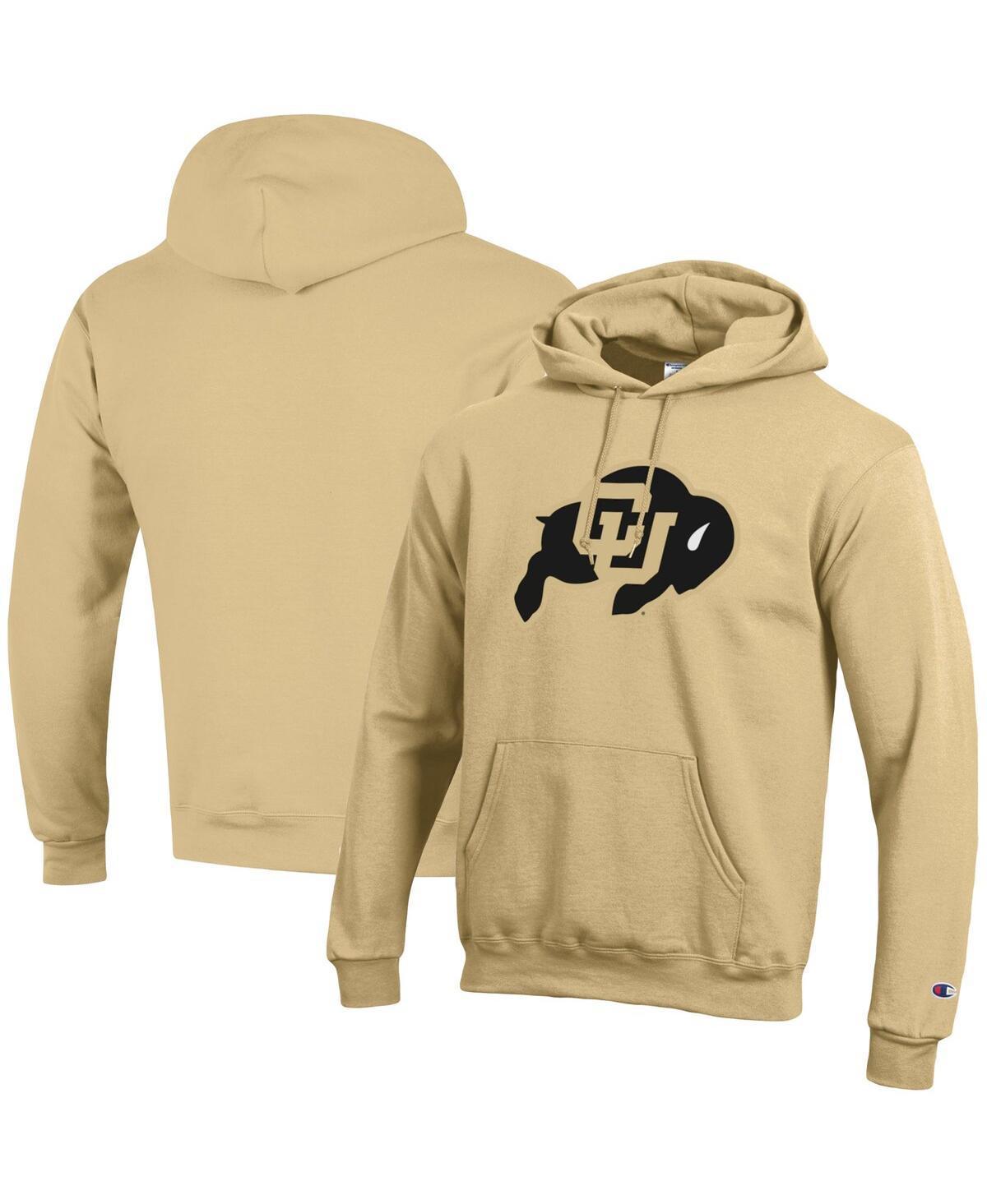 Mens Champion Colorado Buffaloes Primary Logo Powerblend Pullover Hoodie Product Image