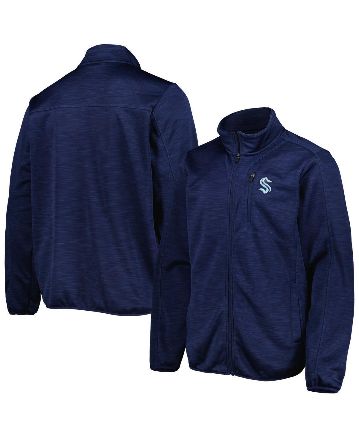 Mens G-III Sports by Carl Banks Deep Sea Blue Seattle Kraken Closer Transitional Full-Zip Jacket Krk Blue Product Image