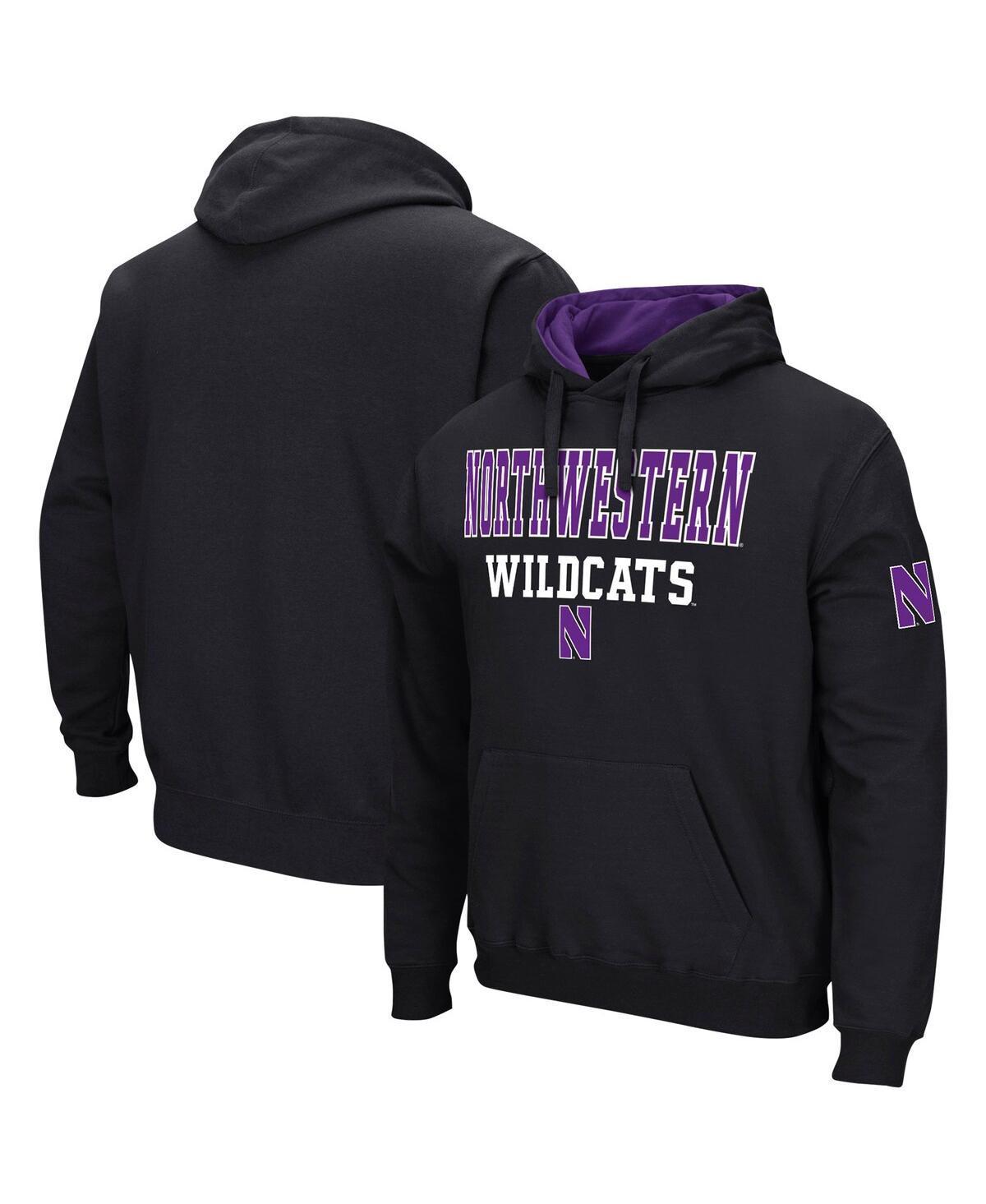 Mens Colosseum Northwestern Wildcats Sunrise Pullover Hoodie Product Image