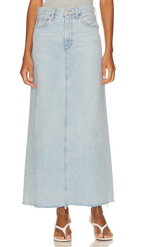 Hilla Denim Maxi Skirt Product Image