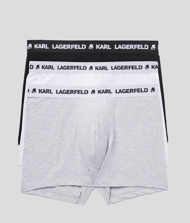 KARL LOGO MONOCHROME TRUNKS - 3 PACK Product Image