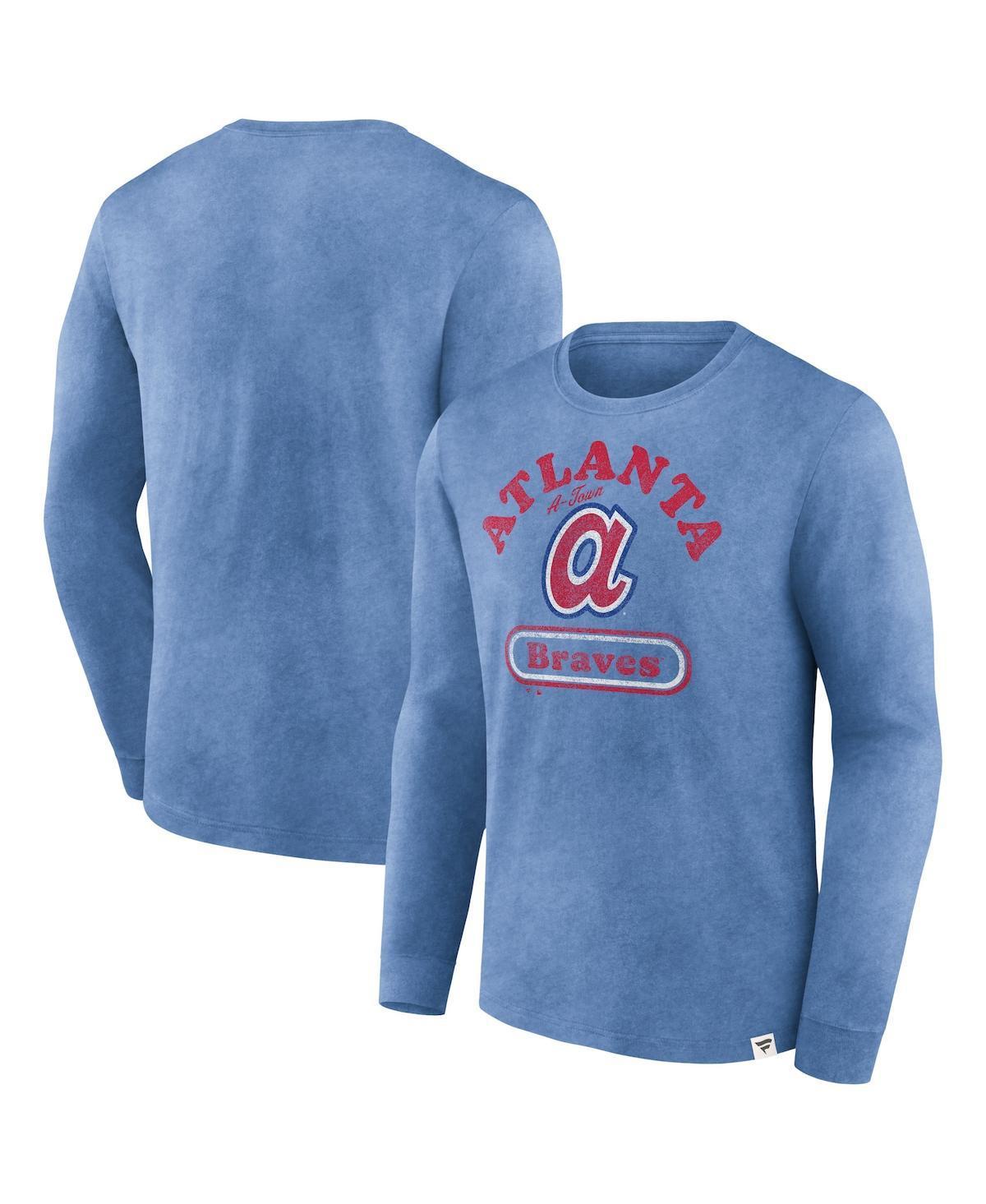 Mens Fanatics Royal Atlanta Braves Circus Catch Long Sleeve T-shirt Product Image