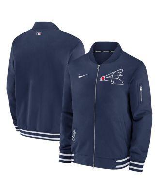 NIKE Men's  Navy Chicago White Sox Authentic Collection Full-zip Bomber Jacket Product Image