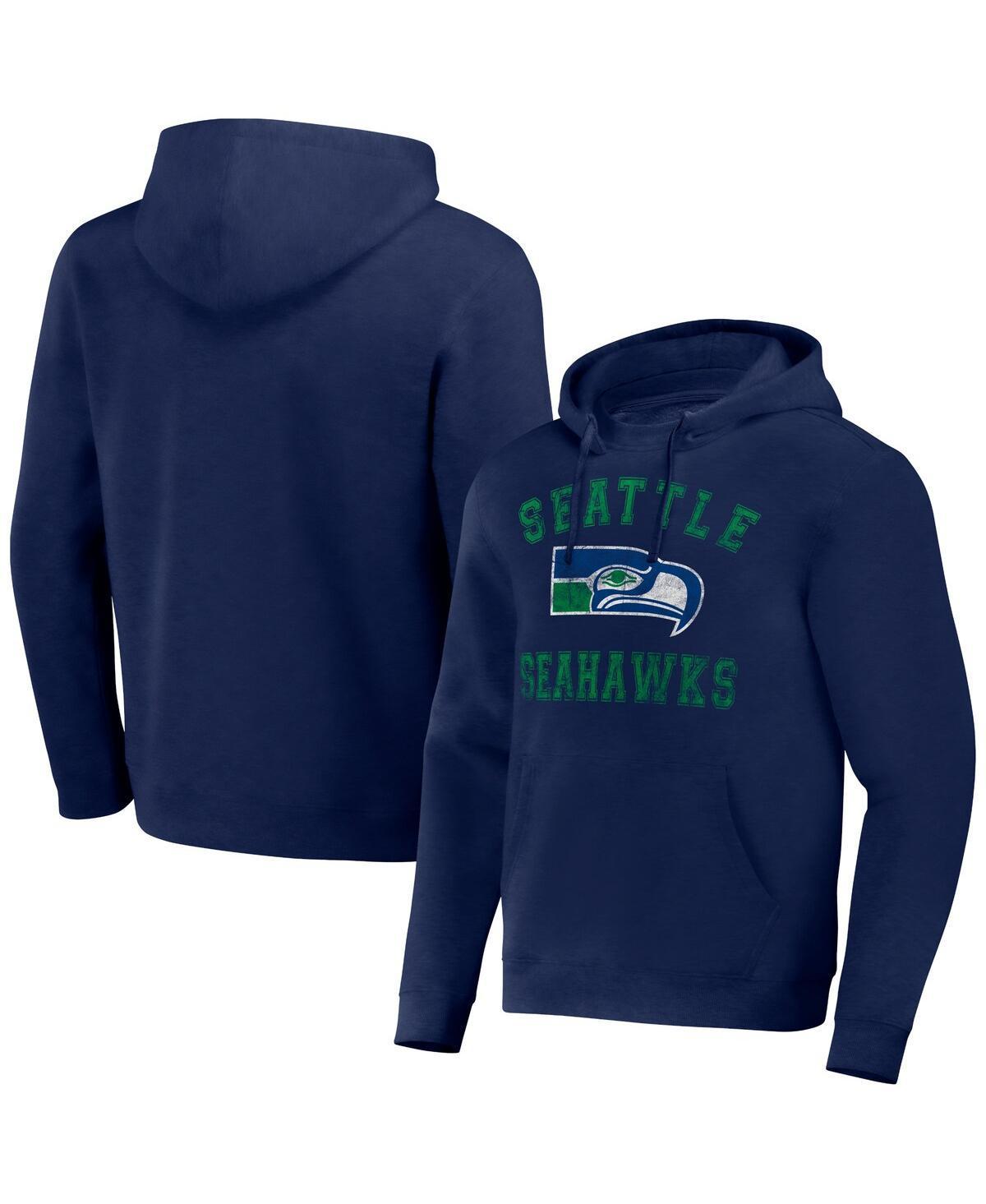 Mens NFL x Darius Rucker Collection by Fanatics Royal Seattle Seahawks Coaches Pullover Hoodie Product Image