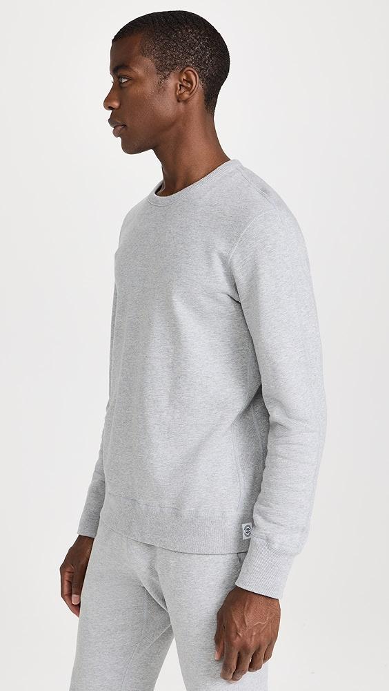 Reigning Champ Midweight Terry Slim Crewneck | Shopbop Product Image