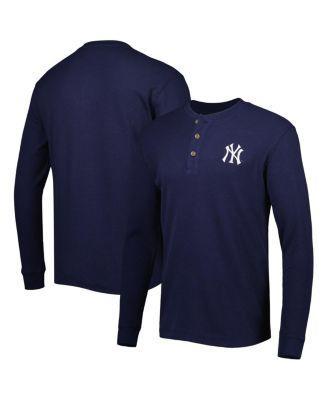 Mens Dunbrooke New York Yankees Maverick Long Sleeve T-Shirt Blue Product Image