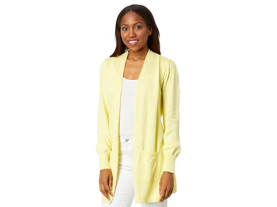 NIC+ZOE Coffee Run Cardigan (Citrus) Women's Sweater Product Image