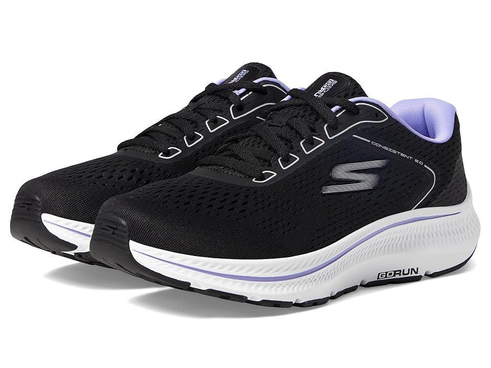 SKECHERS Go Run Consistent 2.0 Mile Lavender) Women's Shoes Product Image