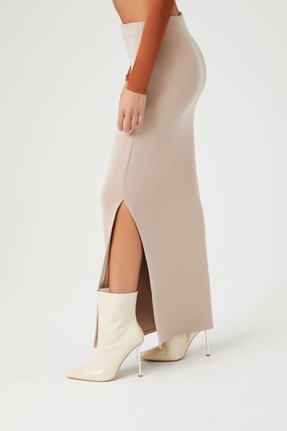 Slit Column Maxi Skirt | Forever 21 Product Image