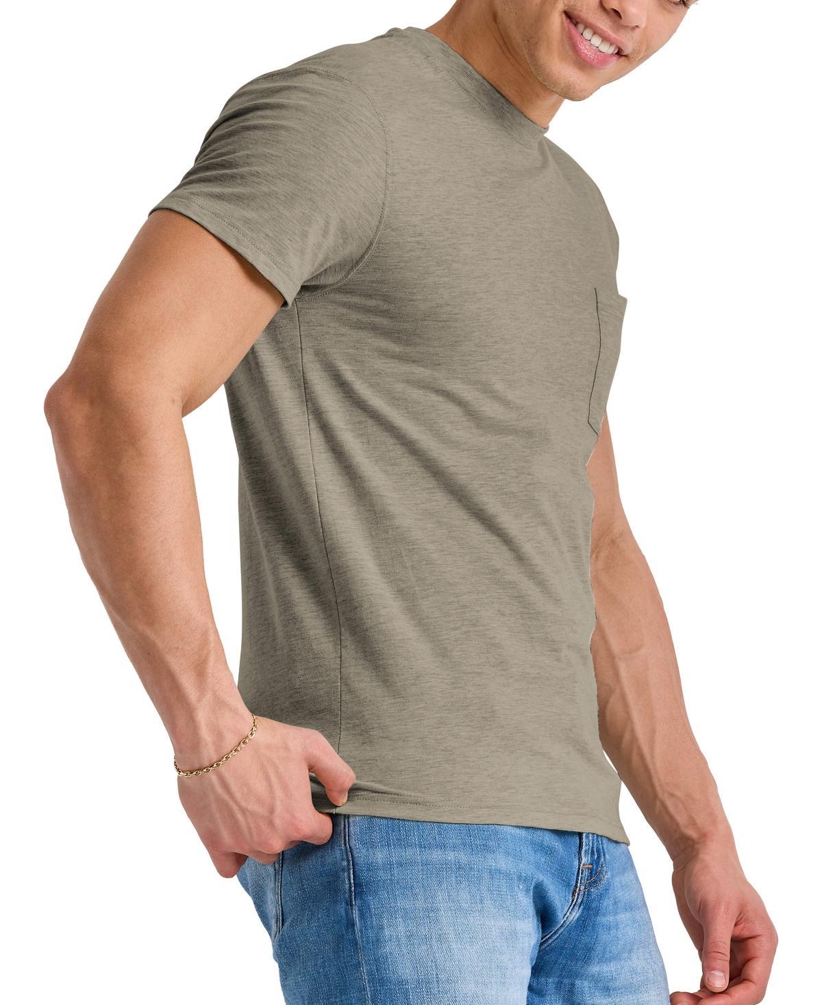 Mens Hanes Originals Tri-Blend Jersey Pocket Tee Product Image