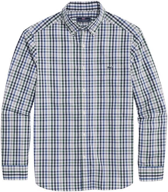 Stretch Poplin Tattersall Shirt Product Image