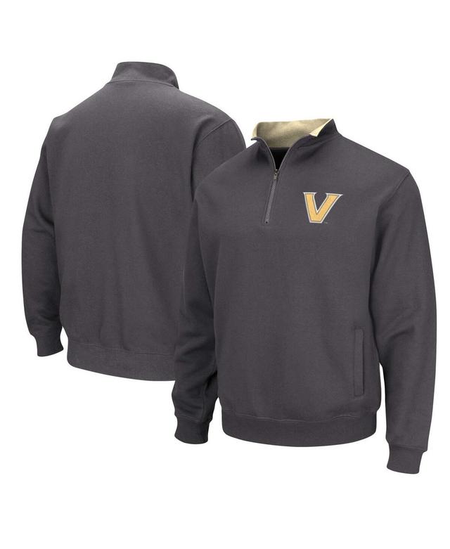 Mens Colosseum Charcoal Vanderbilt Commodores Tortugas Quarter-Zip Jacket Product Image