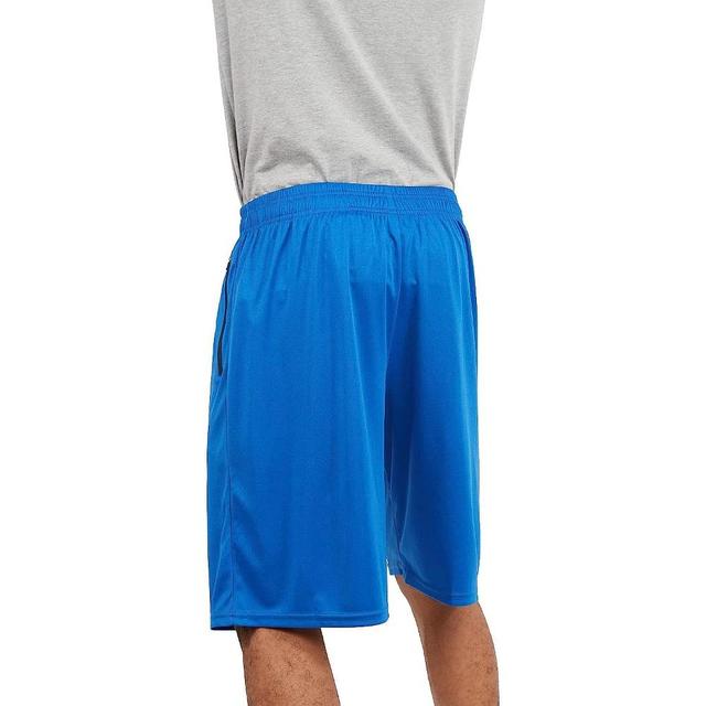 Ultra Performance Mens Athletic Running Shorts, Basketball Gym Workout Shorts with Zippered Pockets | Multi-color Large 5 Pack Product Image