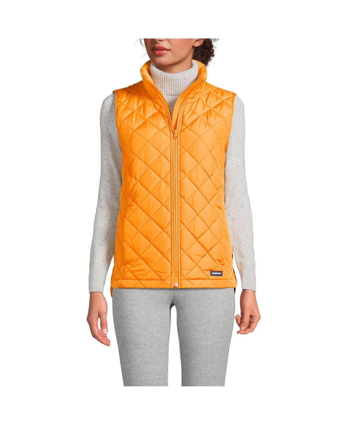 Womens Lands End Insulated Vest Soft Purple Product Image