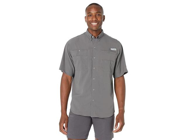 Columbia Tamiami II S/S (City Grey) Men's Short Sleeve Button Up Product Image